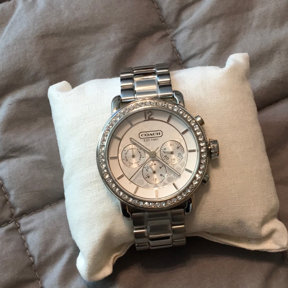 Coach Watch - Stainless Steel Never Worn
